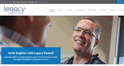 Desktop Screenshot of legacydental.ca